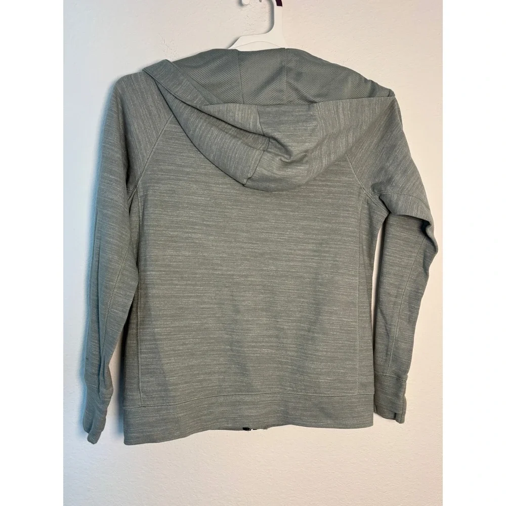 All in Motion Boys‎ Full Zip Hoodie Heathered Gray Green Active Jacket L 10/12